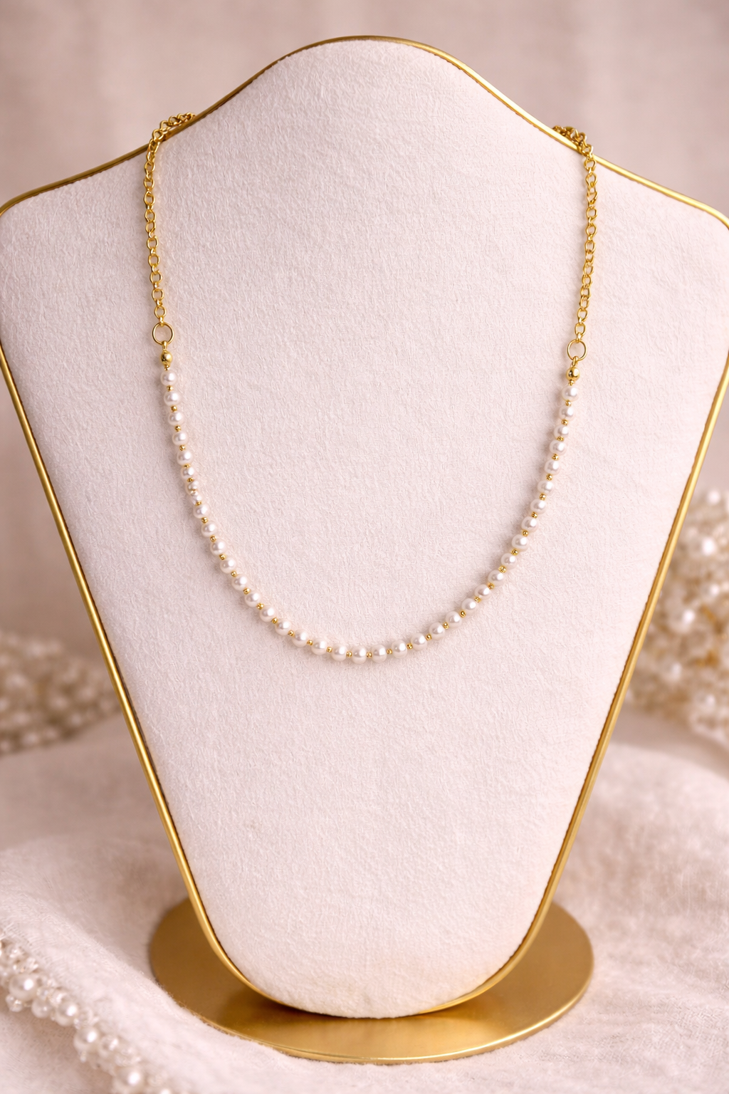 Collar Perlas 4mm Clásico
