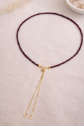 Collar Granates Largo