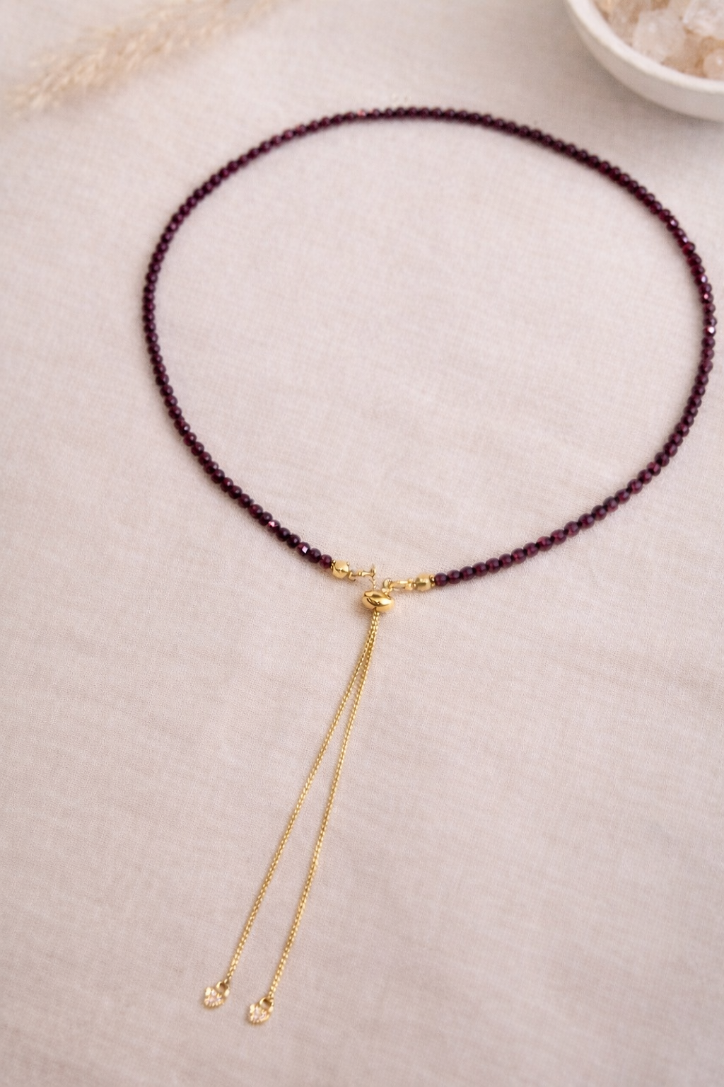 Collar Granates Largo