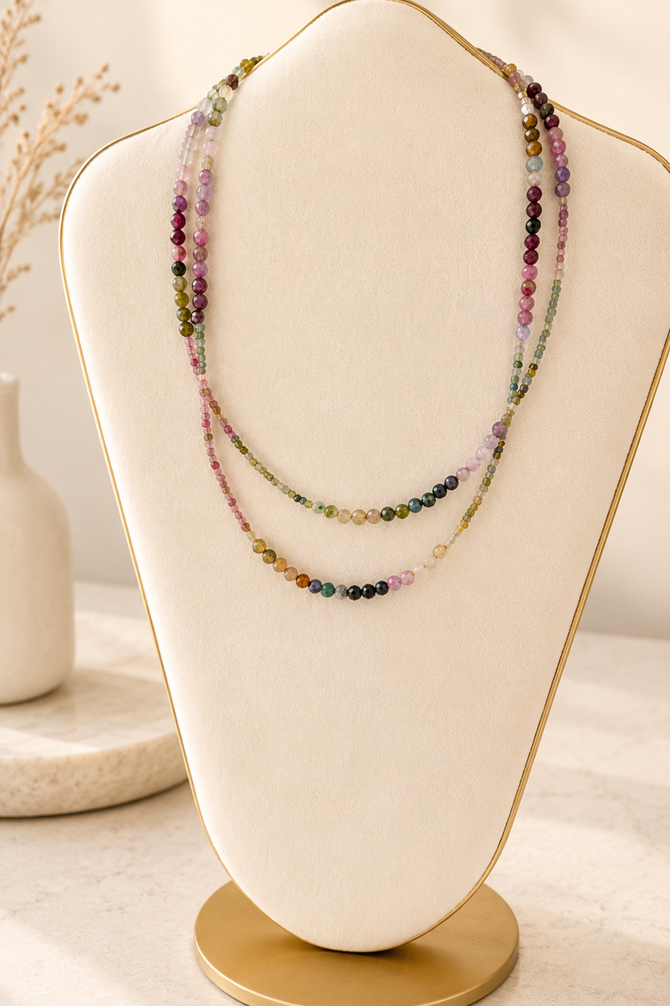Collar de Turmalinas de Colores